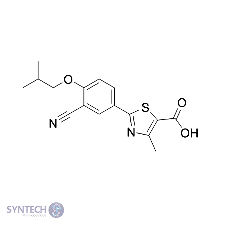 Febuxostat API, CAS: 144060-53-7